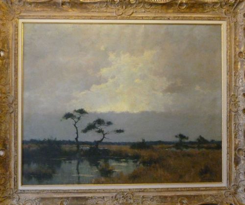 Heathland Landscape - Oil Painting
