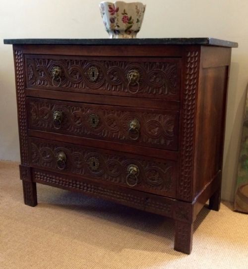 Carved French Commode - 18th Century