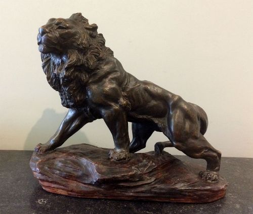 Terracotta Sculpture of a Lion