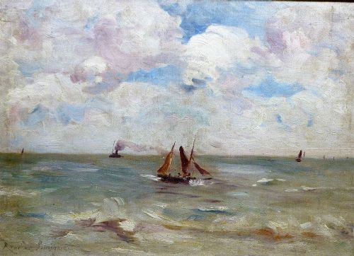 Antique Marine - Oil Painting