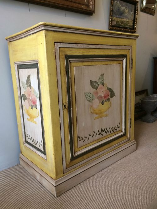 19th Century Cupboard with Old Paint