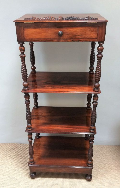 Regency Rosewood Whatnot/music Stand