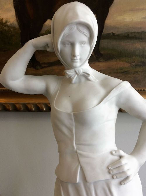 fig 1. The Haymaker - 19th Century French Sculpture
