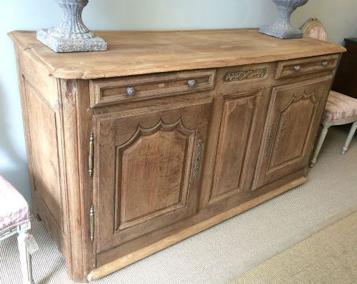 18th Century Stripped Oak Buffet Base