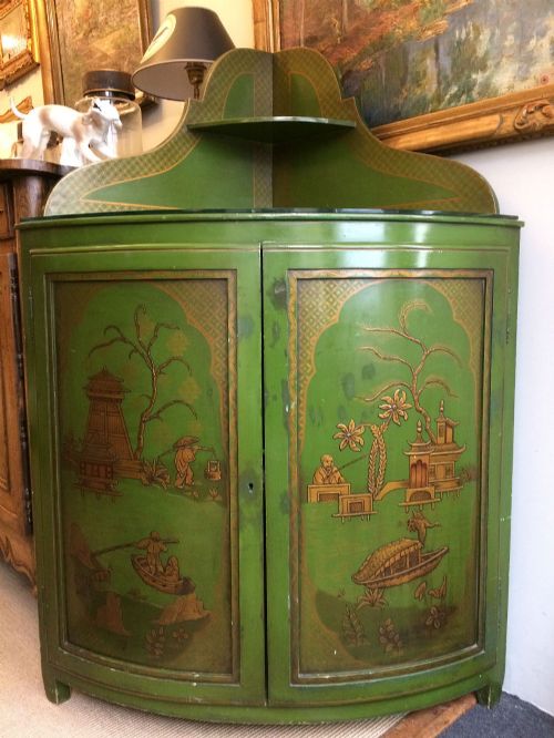 French Corner Cupboard in a Chinese Style