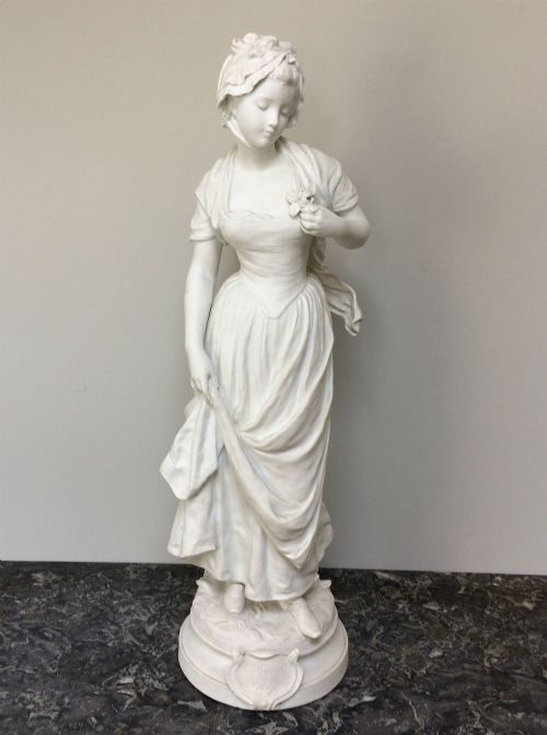 Sculpture of a Young Girl