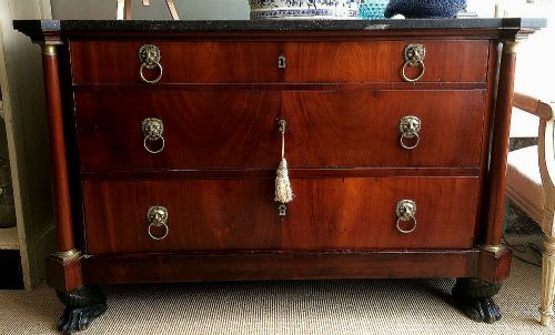 French Empire Period Commode