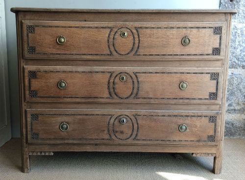 French Oak Commode  - 18th Century