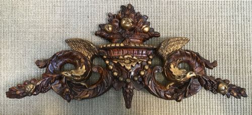 Antique Decorative Pediment
