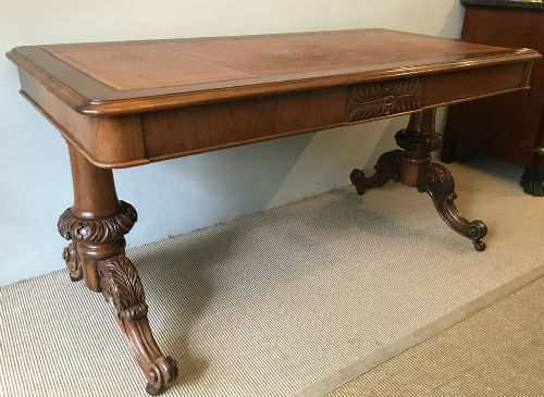 Walnut Writing Table - 19th Century