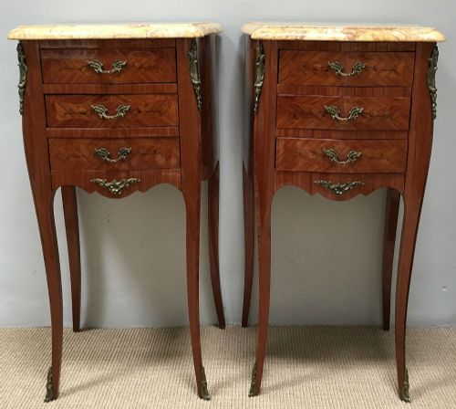 Antique French Bedside Tables