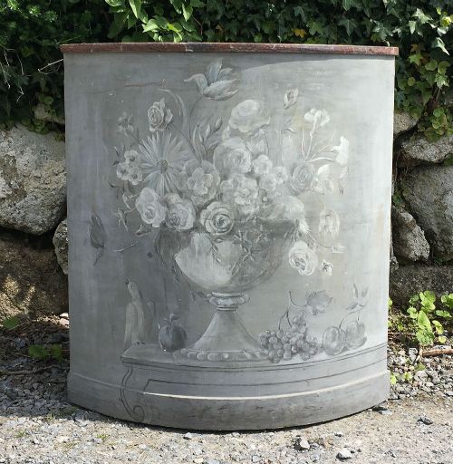 French Painted Corner Stand