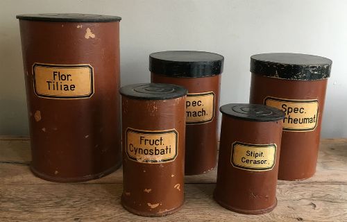 Antique Pharmacy Jars
