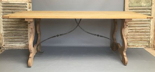 Bleached Spanish Oak Table