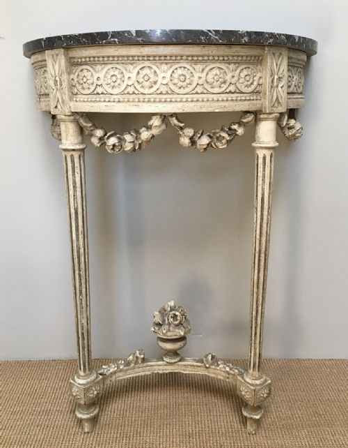Painted French Console Table