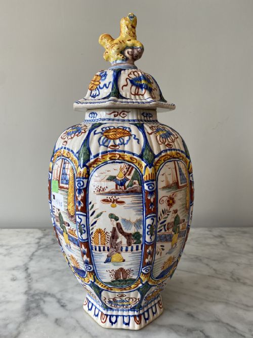 Antique Delft Vase