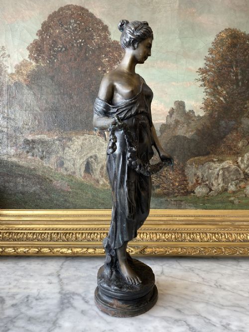 Bronze Sculpture of a Lady