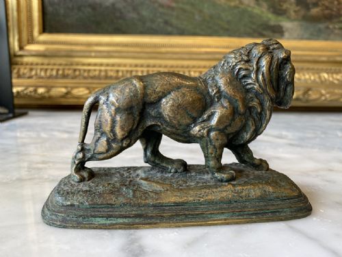 fig 2. Bronze Sculpture of a Lion