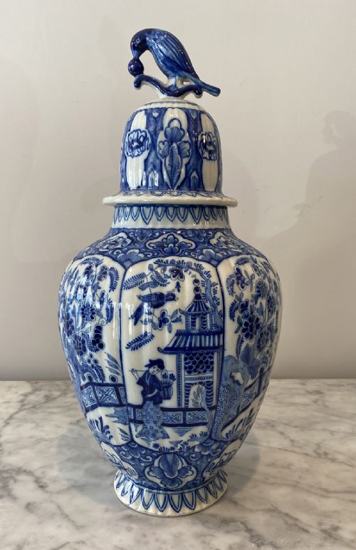Blue and White Vase