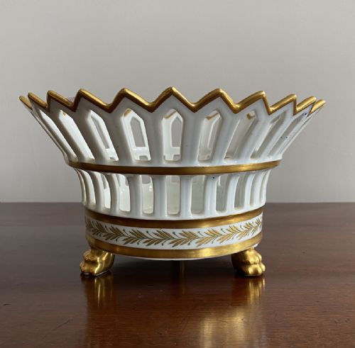 Porcelain Reticulated Bowl