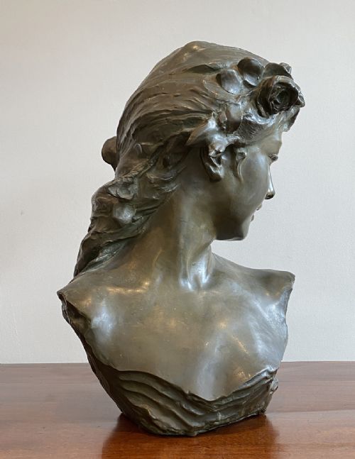 fig 2. Bronze Sculpture of a Young Lady