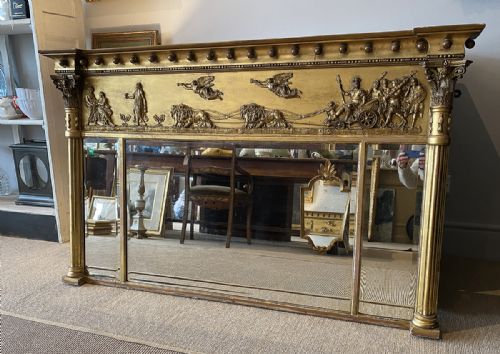 Regency Overmantel Mirror