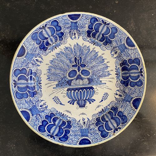 Delft Plate - 19th Century