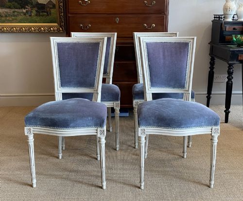 Set of Four French Chairs