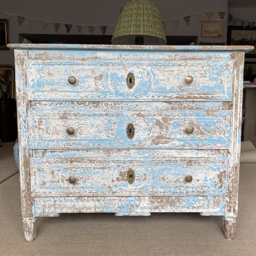 Painted French Commode