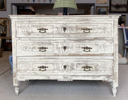 Painted French Commode
