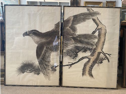 Japanese Print of an Eagle