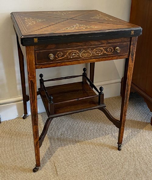 Games Table - Late 19th Century