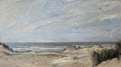 Seascape - Antique Oil Painting