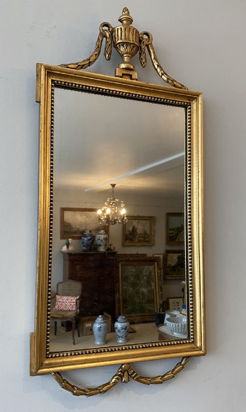 Antique French Gilt Mirror