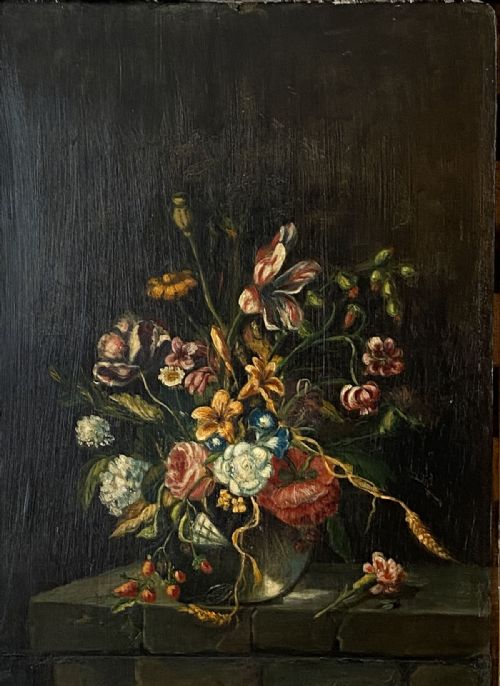 Dutch Still Life - Antique Oil Painting