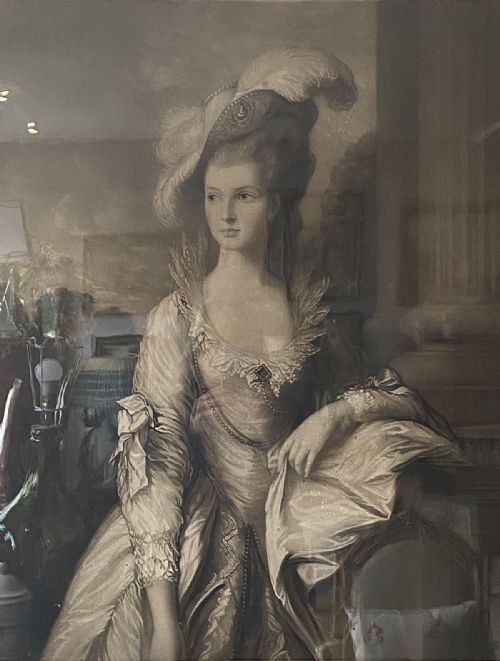 Engraving of the Hon Mrs Graham
