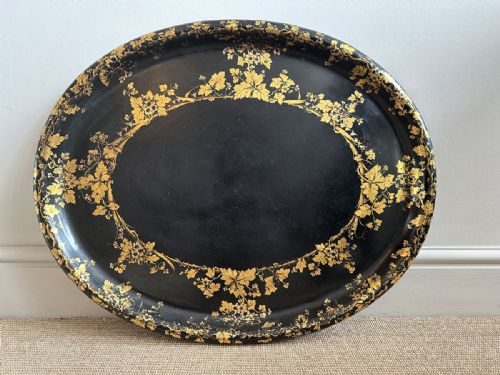 19th Century Paper Mache Tray