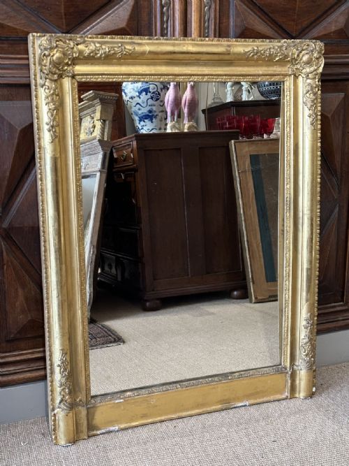 French Gilt Mirror - 19th Century
