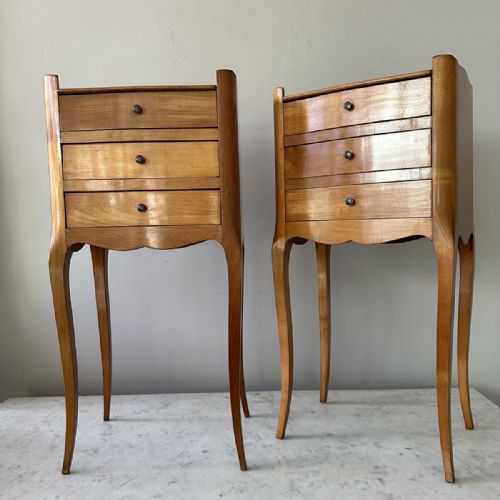 Pair of French Bedside Tables