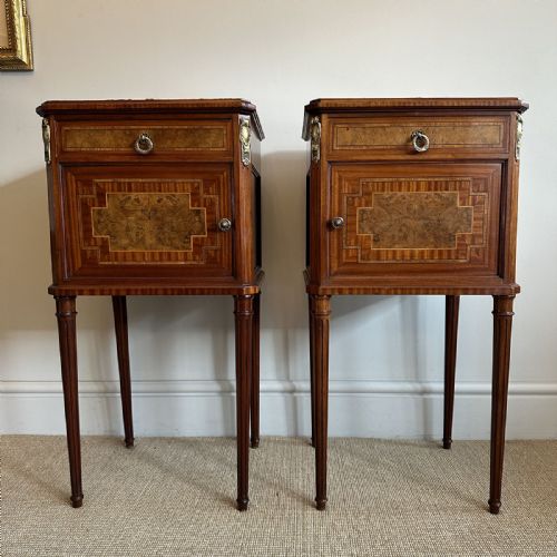 Pair of French Bedside Tables