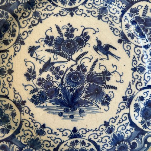 EARLY 18TH CENTURY DELFT PLATE - ADDITIONAL PHOTO 1