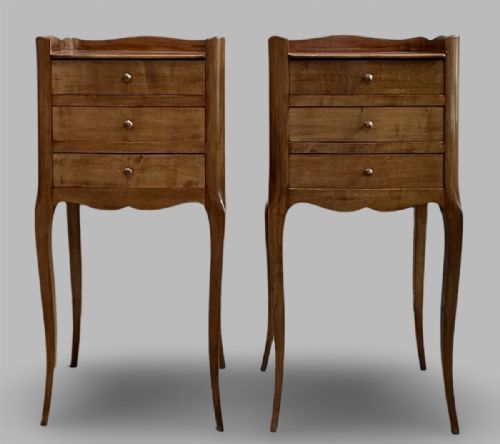 Pair of French Bedside Tables