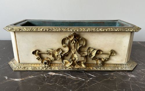 Marble and Ormolu Planter