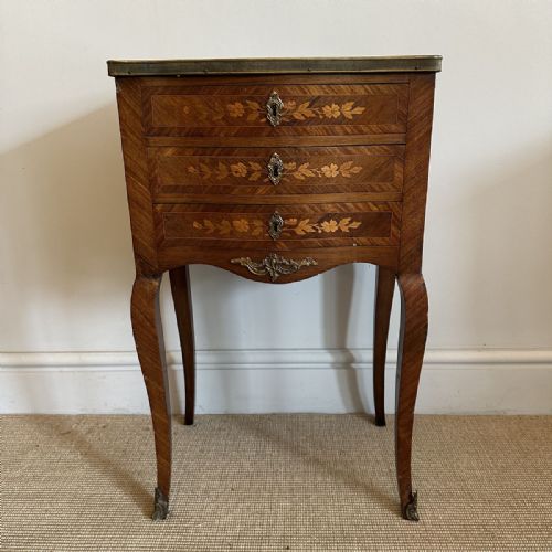 French Marquetry Chest of Drawers