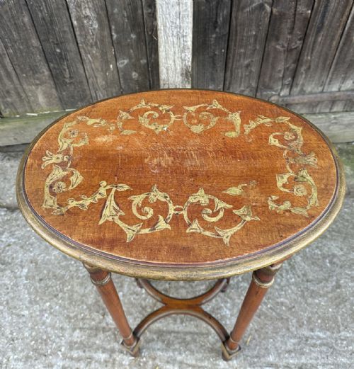 FRENCH OCCASIONAL SIDE TABLE - ADDITIONAL PHOTO 2