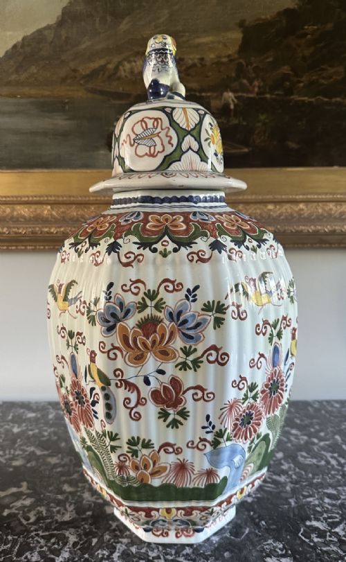 19th Century Covered Vase