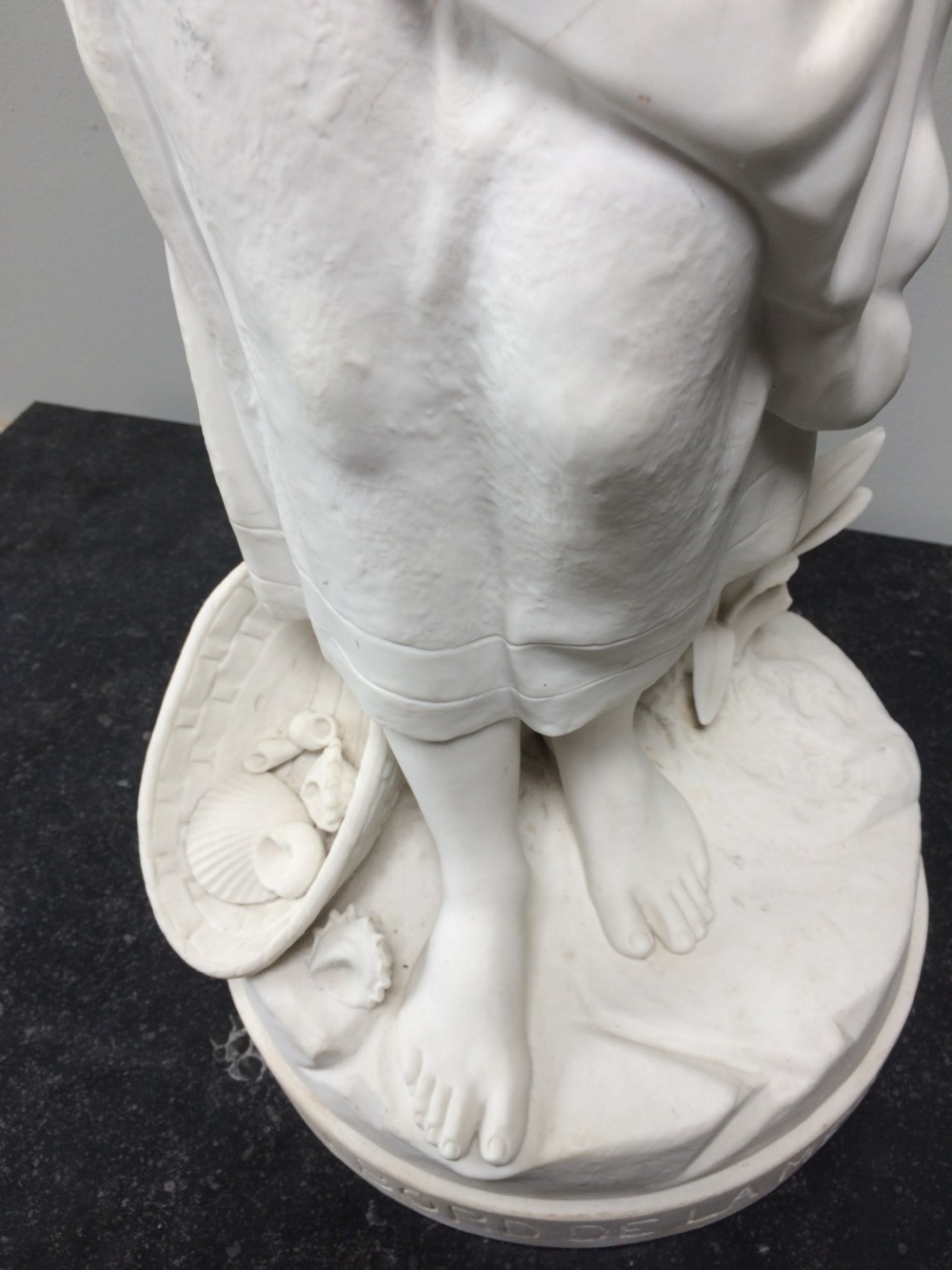 Sculpture of a Girl with Shells View XII