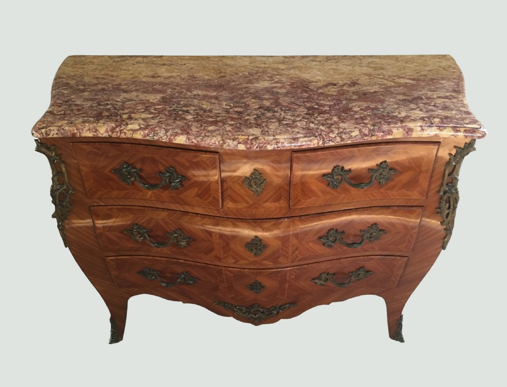 French Bombe Commode  View V
