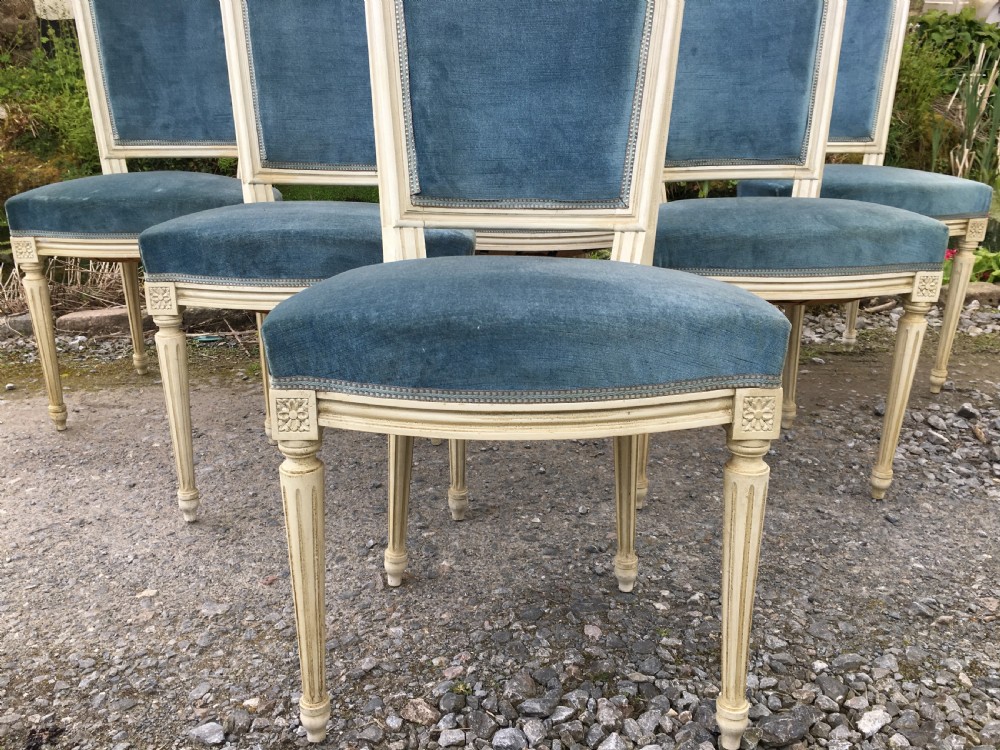 Set of Six French Chairs  View V