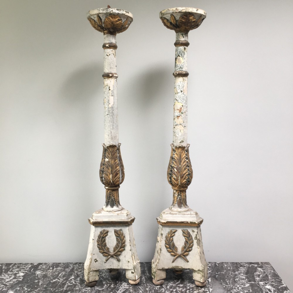 Pair of Italian Candelsticks